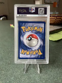 1999 Pokemon TCG Jolteon Jungle 20/64 Rare PSA 5 - Image 2