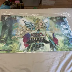 YUGIOH MARDEL, GENERAIDER BOSS OF LIGHT SEALED PLAYMAT OFFICIAL JUDGE - Image 1