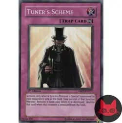Yugioh Tuner's Scheme ABPF-EN077 Super Rare LP - Image 1