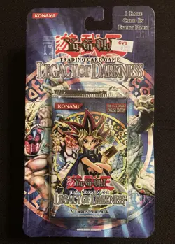YU-GI-OH! LEGACY OF DARKNESS Blister Booster Pack Vintage Unlimited English 🔥🔥 53334301923 - Image 1