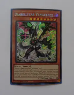 Diabellstar Vengeance ALIN-EN011 (Secret Rare, 1st Ed, Lightly Played / LP) - Image 2