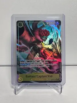 One Piece - Eustass "Captain" Kid OP10-112 Alternate Art SR English NM 2025 - Image 1