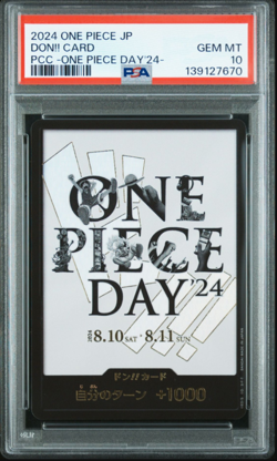 One Piece Day 24 Set Promo PSA 10 - Image 3