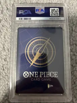 MONKEY D LUFFY ONE PIECE OP01-024 ALT ART PSA 10 ENGLISH ROMANCE DAWN 2022 En - Image 2