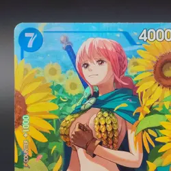 One Piece Rebecca OP10-058 SR* Alternate Art - Royal Blood - Image 2