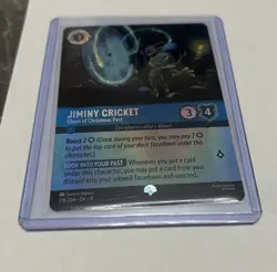 Lorcana - Jiminy cricket - Ghost Of Christmas Past EPIC - HOLO - 218/204 - Image 1