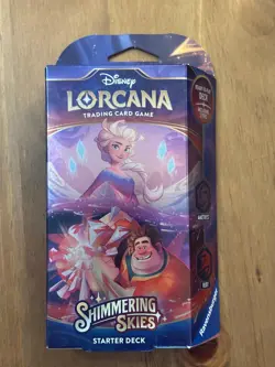 BN DISNEY LORCANA TCG SHIMMERING SKIES ELSA + WRECK-IT RALPH STARTER DECK - Image 1