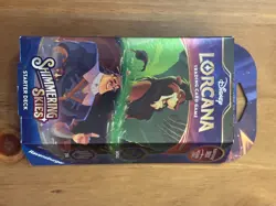 Disney Lorcana Shimmering Skies Emerald & Steel Starter Deck - Scar & Kronk New - Image 3