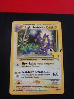 Light Toxtricity SWSH137 SWSH: Sword & Shield Promo Cards Holo - Image 1