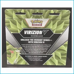Pokemon TCG _ Virizion V Showcase Box – 3 Booster Packs + Promo Card – Sealed - Image 3