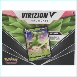 Pokemon TCG _ Virizion V Showcase Box – 3 Booster Packs + Promo Card – Sealed - Image 4