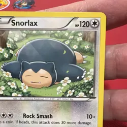 Pokemon TCG Snorlax 26/39 XY Kalos Starter Set Non-Holo Card - Image 3