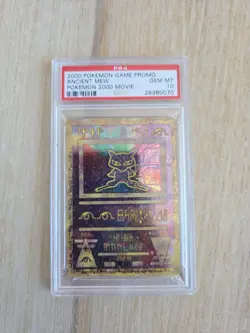 Pokemon Cards - PSA 10 Ancient Mew - Promo 2000 Movie - GEM MT - PSA10 - Image 1
