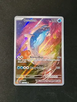 Dondozo Scarlet & Violet Base Set Illustration Rare Pokemon TCG Card 207/198 - Image 1