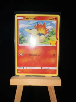 CYNDAQUIL - 10/25 25th Anniversary McDonald’s- Non Holo - Pokemon TCG Card - Image 3