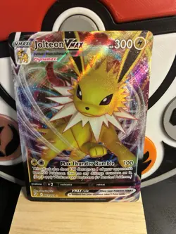 Pokemon TCG Jolteon VMAX Full Art Ultra Rare Holo Card Evolving Skies 051/203 - Image 1