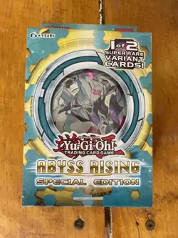 YuGiOh! Abyss Rising Special Edition Pack W/ 1 of 2 Super Rare Variant Cards New - Image 1