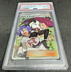 Pokemon Jesse & James Full Art Trainer Card 68/68 Hidden Fates PSA 10 Gem Mint - Image 5