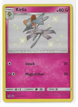 Kirlia SV35/SV94 Hidden Fates Holo Baby Shiny Vault Rare Pokemon TCG Card NM - Image 1