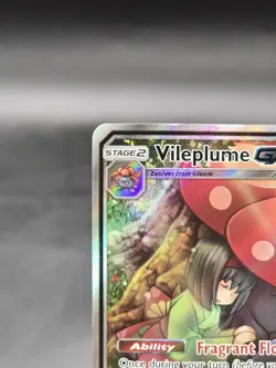 Pokemon TCG Vileplume GX 211/236 ( Full Art ) Cosmic Eclipse Rare Card - Image 2