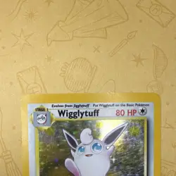 Pokemon Wigglytuff Jungle 16/64 Holo Rare Unlimited 80 HP Card - Image 2