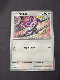 Noibat - 127/159 - 2025 Common Journey Together Pokemon Card NM - Image 1