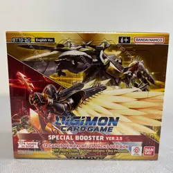 Digimon Card Game Special Booster Ver 2.5 Booster Box BT 19-20 English Sealed - Image 1