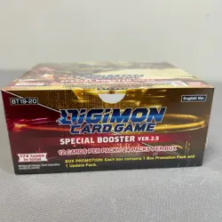 Digimon Card Game Special Booster Ver 2.5 Booster Box BT 19-20 English Sealed - Image 5