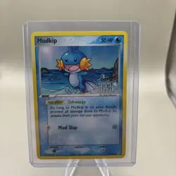 Mudkip EX Crystal Guardians 57/100 Reverse Holo STAMPED Pokemon Card - Image 1