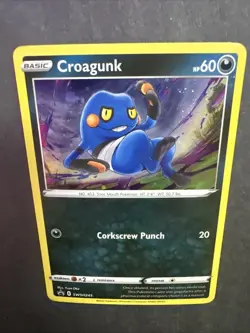 Croagunk - (Cosmos Holo) SWSH245 SWSH: Sword & Shield Promo Cards Holo - Image 3