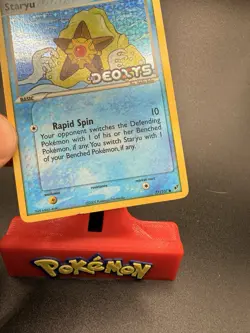 Staryu - 77/107 - Pokemon Ex Deoxys Reverse Holo Card LP- - Image 2