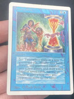 ***Unlimited Timetwister (Edge Wear)*** MTG Unlimited Magic Kid Icarus - Image 3