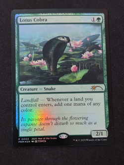 MTG 2025 Year Of The Snake APAC Foil Promo Set NM FOIL EDH 4x Cards - Image 2