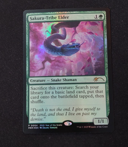 MTG 2025 Year Of The Snake APAC Foil Promo Set NM FOIL EDH 4x Cards - Image 3
