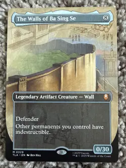 The Walls of Ba Sing Se (Borderless) Avatar: MTG Magic the gathering Regular NM - Image 1