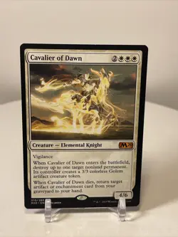 Magic Gathering-MTG-Cavalier of Dawn-Core 2020-PACK FRESH-NON FOIL - Image 2