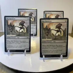 Magic Gathering-MTG-Myr Retriever-Double Master-PACK FRESH-NON FOIL Set of 4 - Image 1