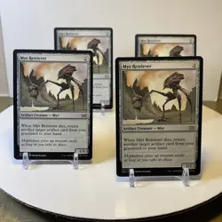 Magic Gathering-MTG-Myr Retriever-Double Master-PACK FRESH-NON FOIL Set of 4 - Image 2