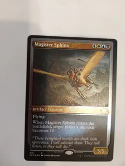 Magister Sphinx (Foil Etched) Double Masters 2022 Foil - Image 1