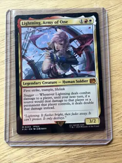 MTG x Final Fantasy LIGHTNING, ARMY OF ONE 233 Regular - Image 2