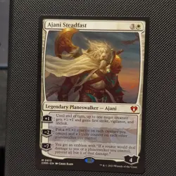 Magic: The Gathering Ajani Steadfast Commander Masters 813 White Mythic 2023 - Image 1