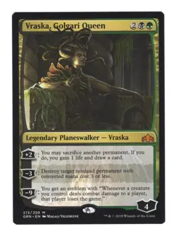 1x Vraska, Golgari Queen - Guilds of Ravnica Magic the Gathering MTG NM - Image 1