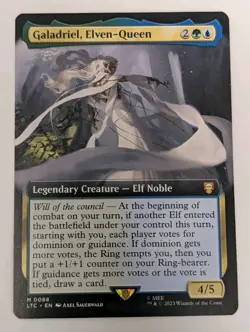Galadriel, Elven-Queen (Extended Art) Lord of the Rings - MTG MYTHIC - Image 1
