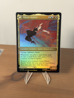 Gwen Stacy (FOIL) Marvel's Ghost Spider-Man M0078 NM MTG SPM Magic TCG MYTHIC - Image 1