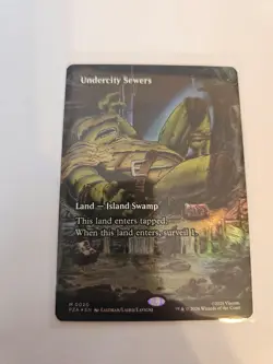 Undercity Sewers Borderless FOIL MTG PZA Nm/M - Image 1