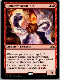 Runaway Steam-Kin R Guilds of Ravnica 115 NM Normal - Image 1
