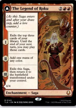 The Legend of Roku Avatar: The Last Airbender Regular NM M 0145 - Image 1