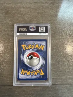 1999 POKEMON GAME #14 RAICHU-HOLO PSA 8 - Image 2