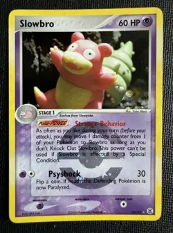 Slowbro 14/112 Reverse Holo EX FireRed LeafGreen Pokemon Card Yuka Morii NM - Image 1