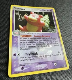 Slowbro 14/112 Reverse Holo EX FireRed LeafGreen Pokemon Card Yuka Morii NM - Image 3